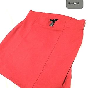 Pink mini skirt by forever 21